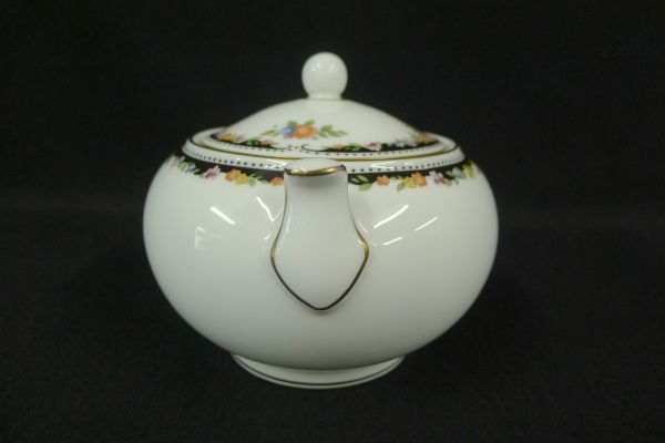 N369 未使用 ウェッジウッド オズボーン シュガーポッド Wedgwood/60_画像3