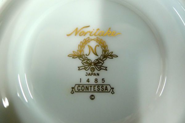 O007 新品未使用 ノリタケ コンテッサ 金彩 カップ＆ソーサー６客セット 珈琲 紅茶 伝統工芸/100_画像8