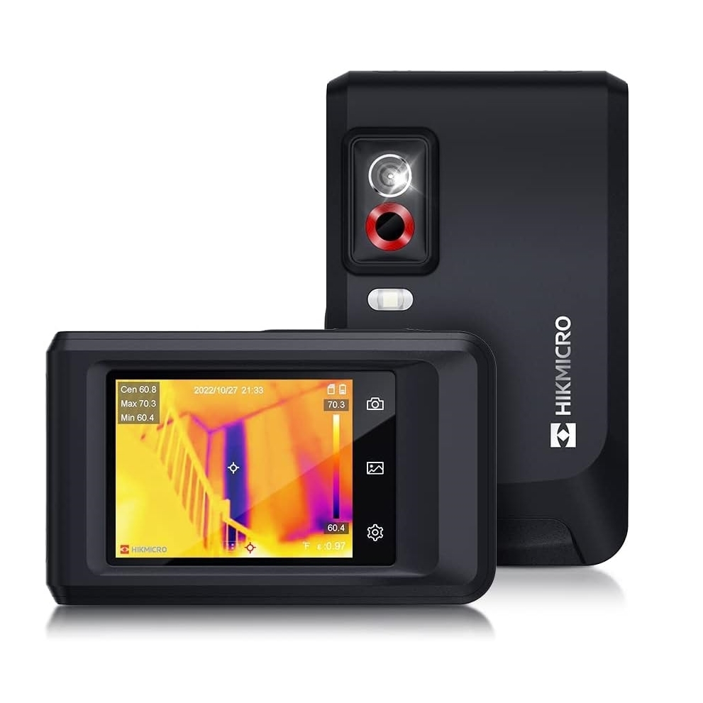 HIKMICRO Pocket2 サーモグラフィーカメラ 赤外線 録画機能 可視光カメラ搭載 256×192解像度 LCD画面 ポケット2 温度測定で簡単に点検_画像6