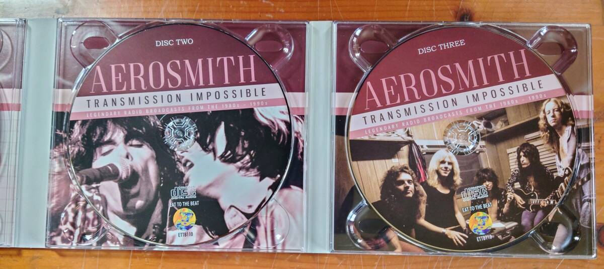 Aerosmith エアロスミス/Transmission Impossible 3CD/Steven Tyler スティーヴンタイラー Joe Perry ジョーペリー_画像3