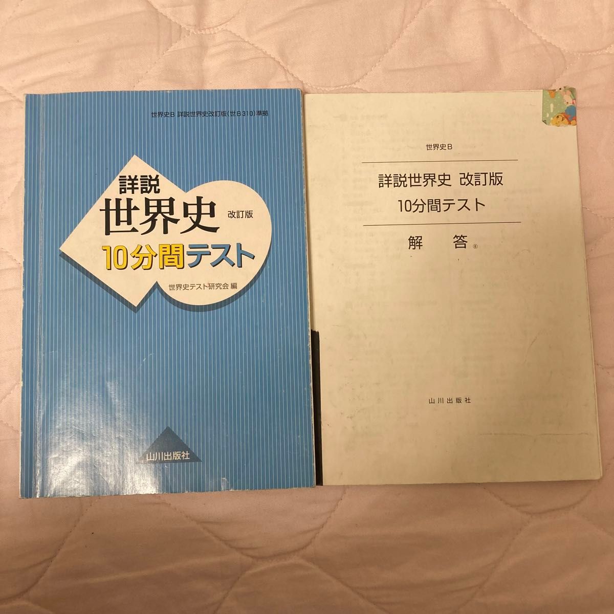 詳説世界史改訂版１０分間テスト 世界史Ｂ/山川出版社 （千代田区） (単行本)