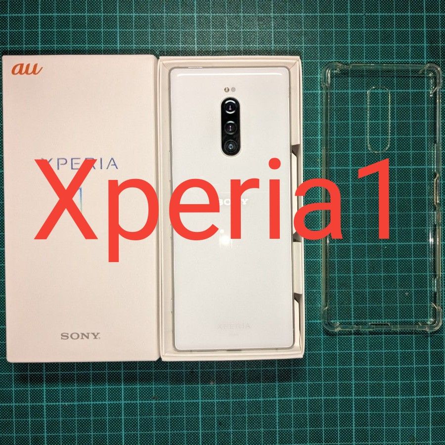 【最終値下げ】SONY Xperia1 white 64GB au SIMフリー Sony ホワイト