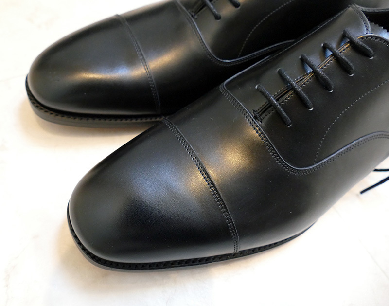 英国靴 Herring Shoes Herring Knightsbridge Oxfords in Black Calf