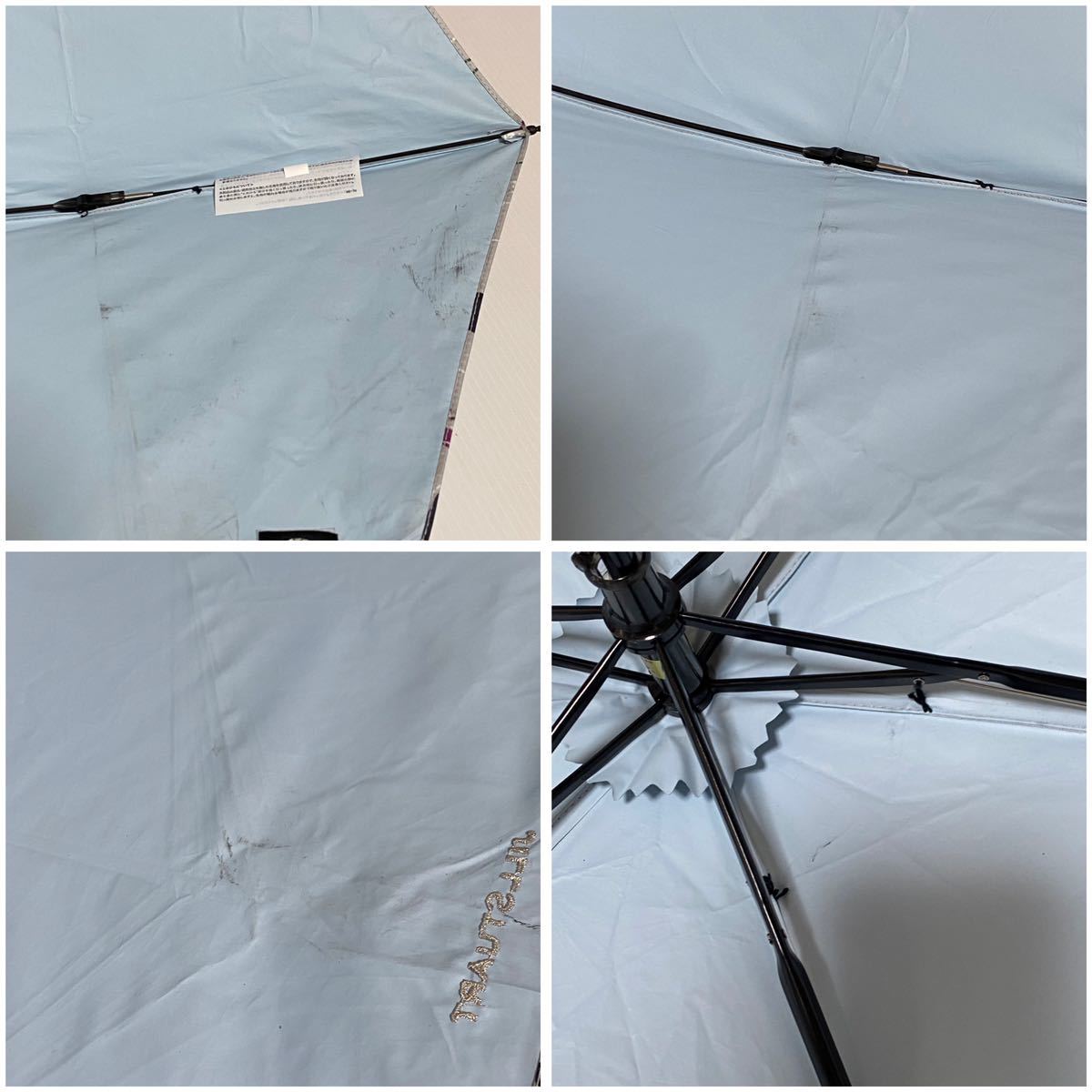 う240234　JILLSTUART　ジルスチュアート　折りたたみ傘　晴雨兼用　雨傘　日傘_画像9