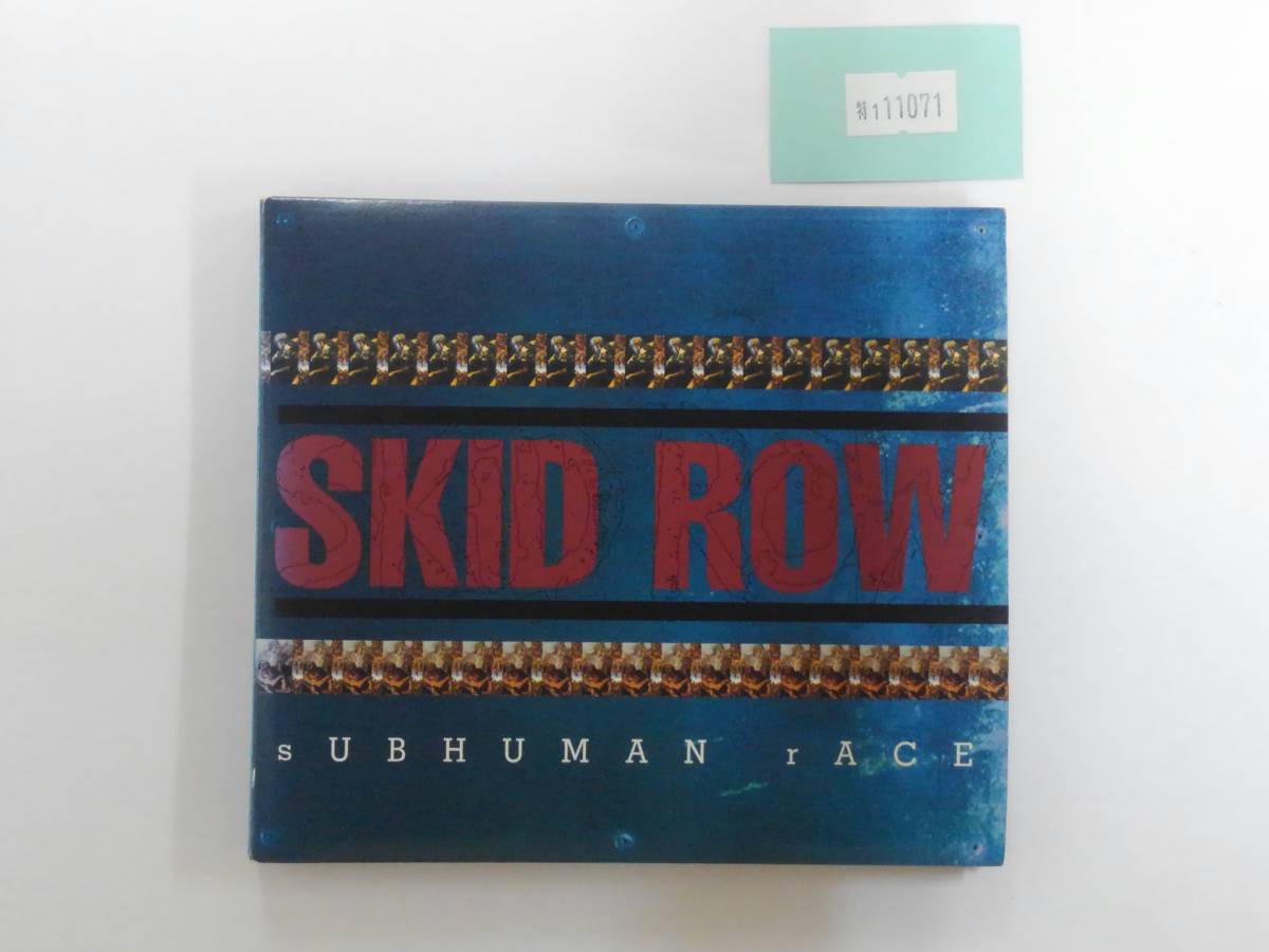 万1 11071 SKID ROW / SUBHUMAN RACE [CD]デジパック仕様 , スキッド・ロウ ※歌詞カード・帯裏にシミあり_画像1
