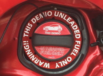 デリカD:5 給油まちがい防止リング・オリジナル・DIESEL_デミオ・ガソリン用（キャップシールは別）