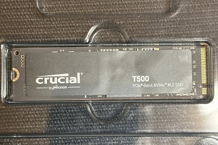 crucial M.2-2280（PCI Express Gen4x4 NVMe） 2TB SSD「CT2000T500SSD8JP」 USED品_画像4