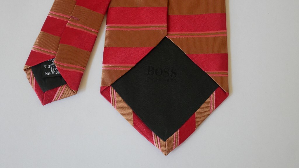[HUGO BOSS Hugo Boss ]USED brand necktie /m24-2GG1-11-15