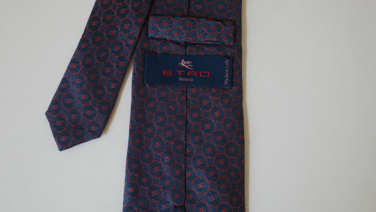 【ETRO エトロ】USED ブランドネクタイ/m24-2GG4-6-10_画像3