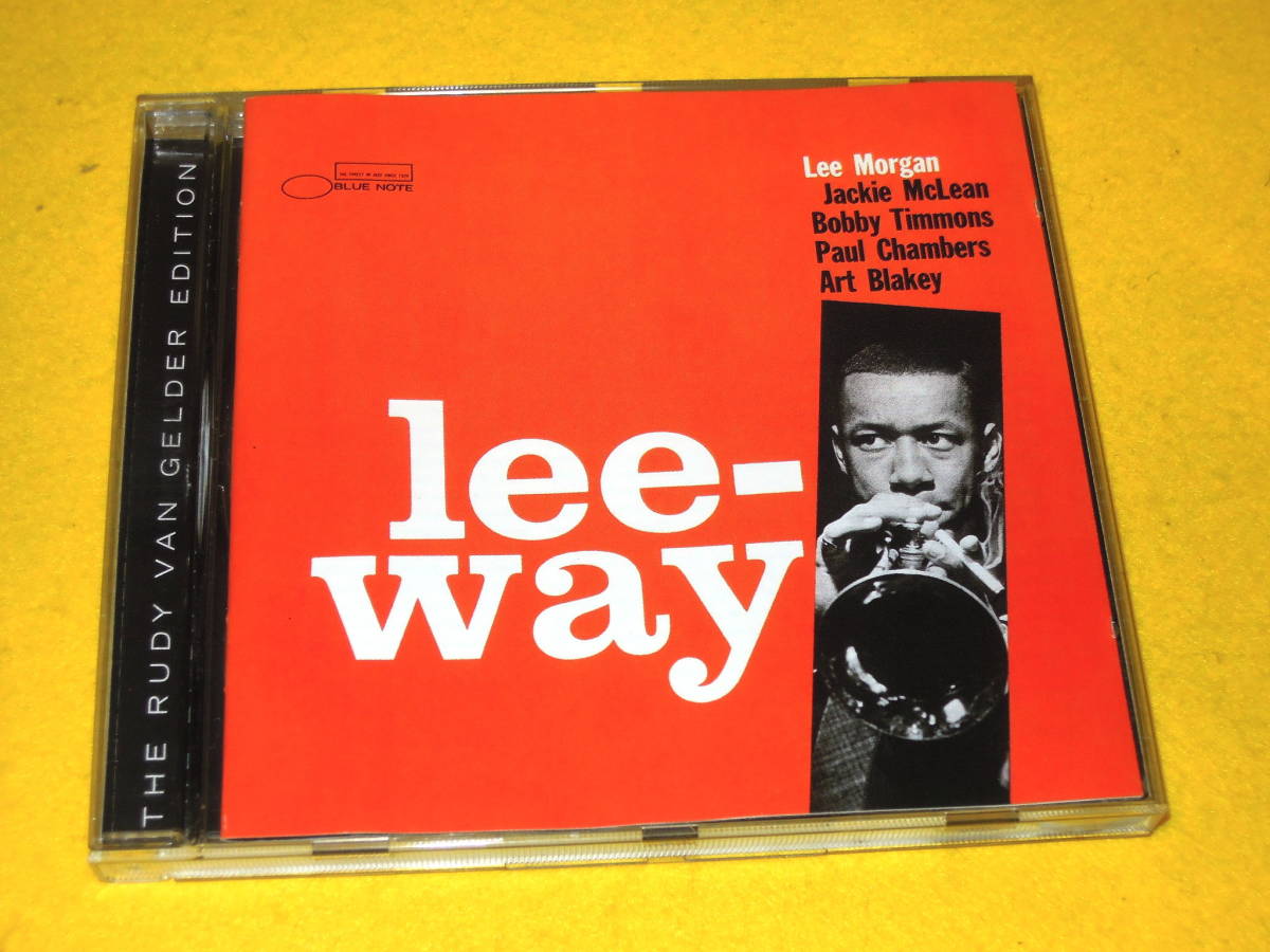 LEE MORGAN リー・モーガン RVG リマスター CD LEEWAY LEE-WAY リーウェイ ブルーノート BLUE NOTE_画像1