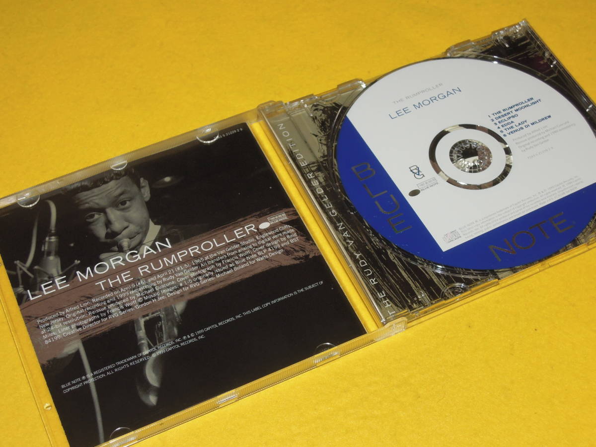 LEE MORGAN リー・モーガン RVG リマスター CD THE RUMPROLLER ブルーノート BLUE NOTE _画像3