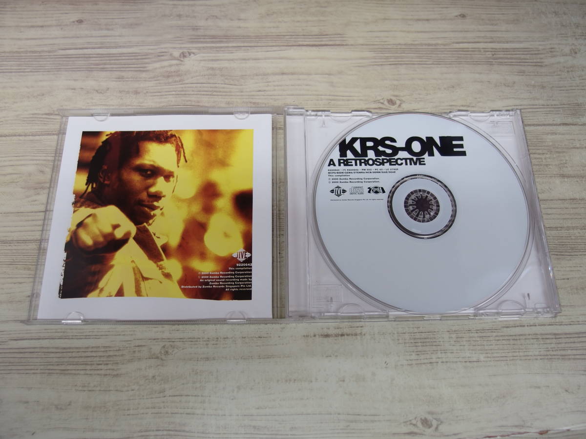 CD / A Retrospective / KRS-ONE /『D41』/ 中古_画像4