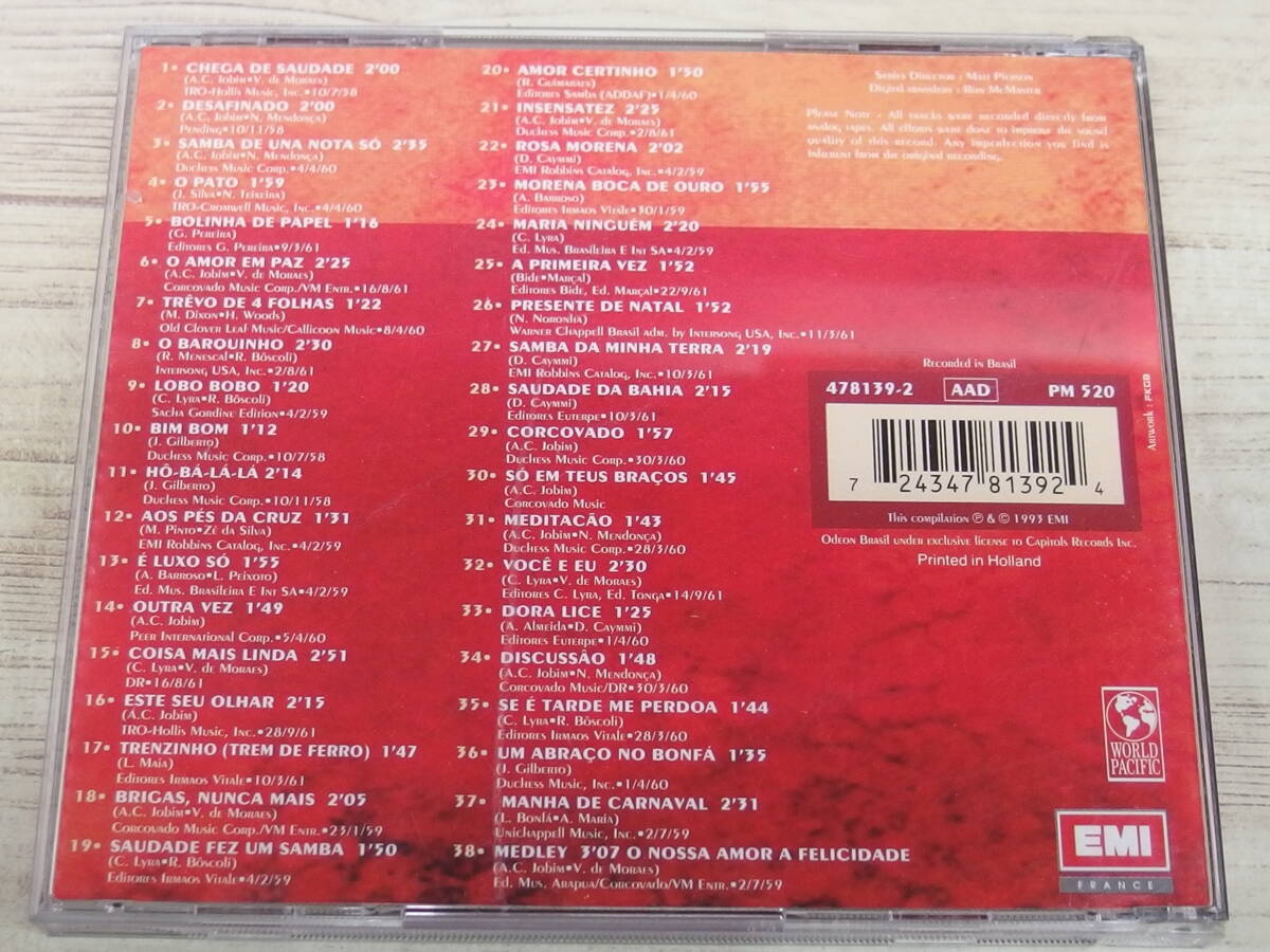 CD / 38 Titres De Bossa Nova / Joao Gilberto /『D35』/ 中古_画像2