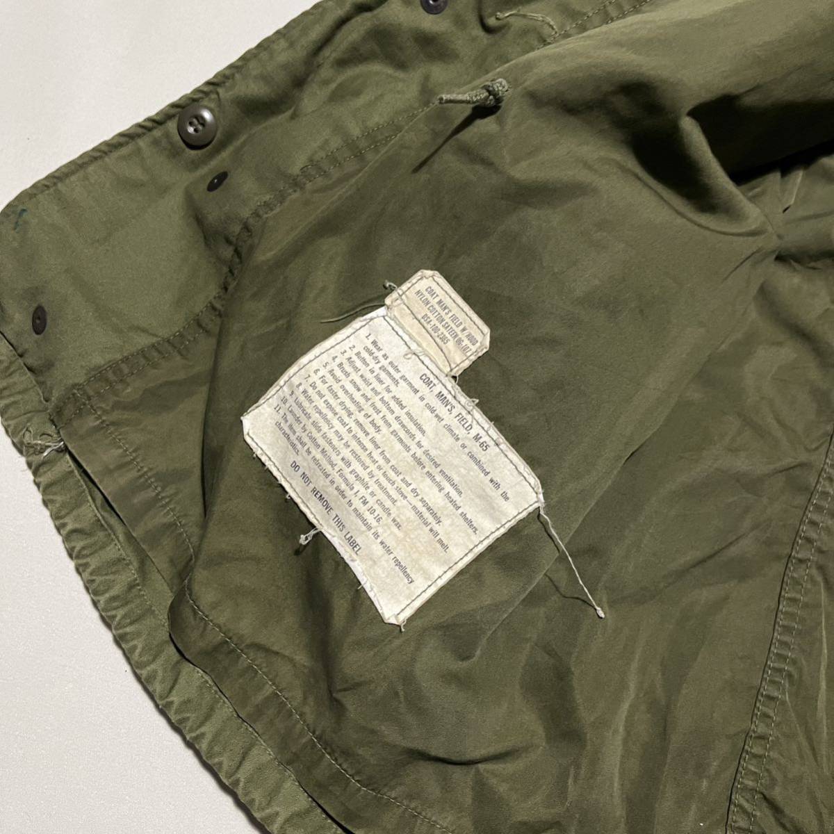 60s 1st U S ARMY M-65 フィールドジャケット2nd ミリタリー 60s 1st U S ARMY M-65 フィールドジャケット2nd ミリタリー