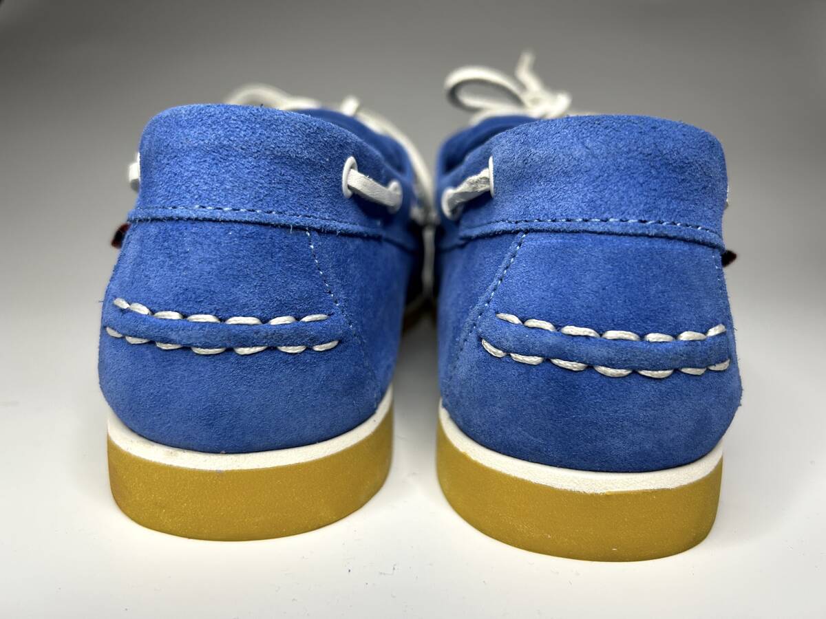 AIGLE Deck shoes エーグル スエードデッキシューズ ブルー EUR42/26.5cmの画像4