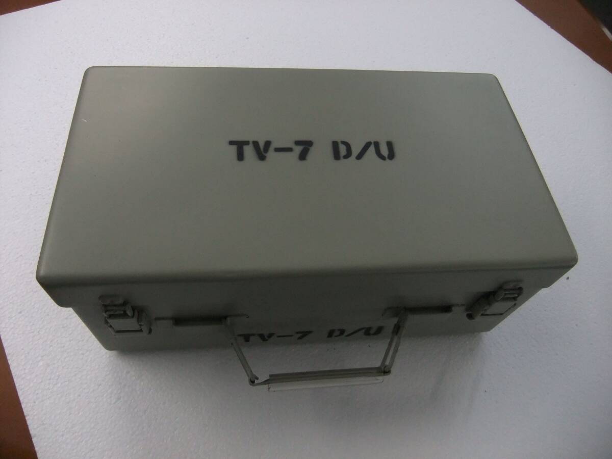 全く使用感のないTV-7D/Uです。ただし50年以上前の製品ですのでジャンク扱いノークレームでお願いします。