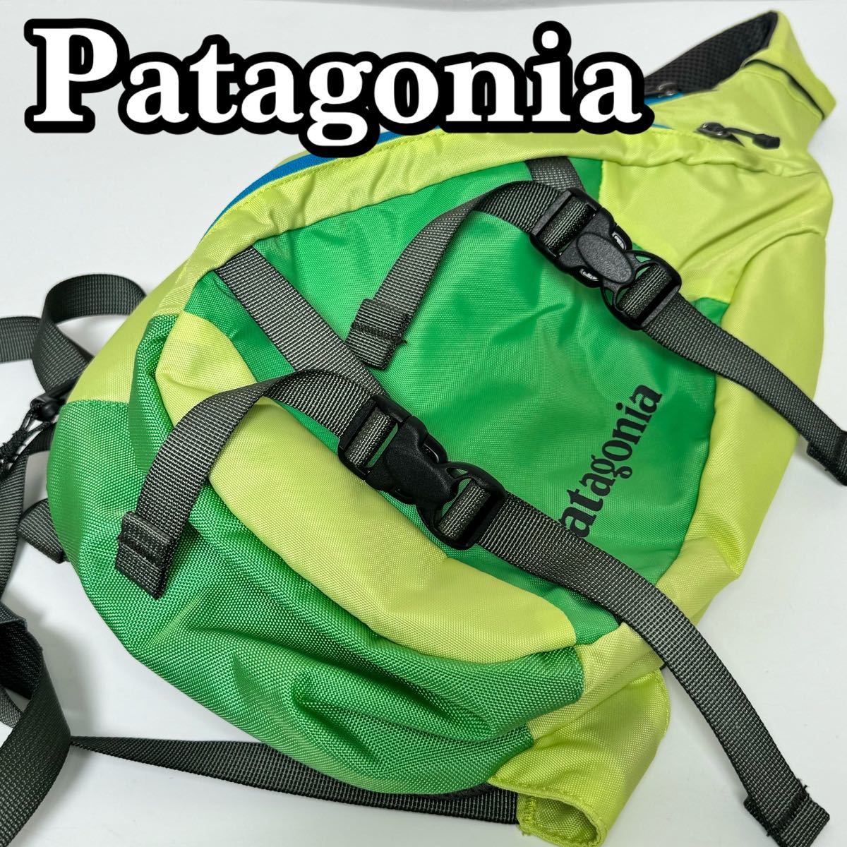 【美品】Patagonia パタゴニア ATOM アトムスリングバッグ ワンショルダーボディバッグ ボディーバッグ 48259SP13_画像1