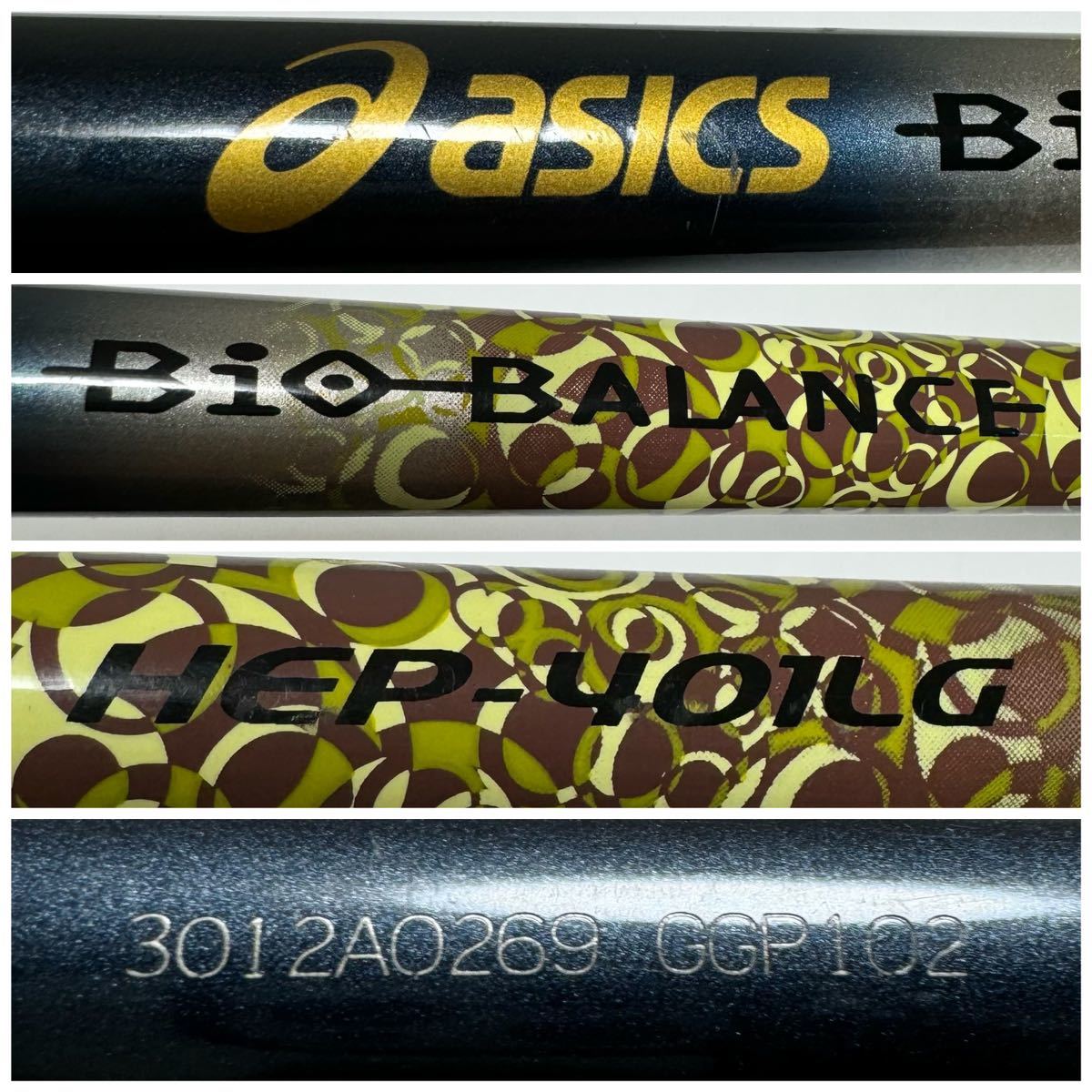 【貴重】asics アシックス パークゴルフクラブ HEP-401LG Bio-Balance バイオバランス BACK CAVITY GGP102 右打ち用 右利き用_画像10