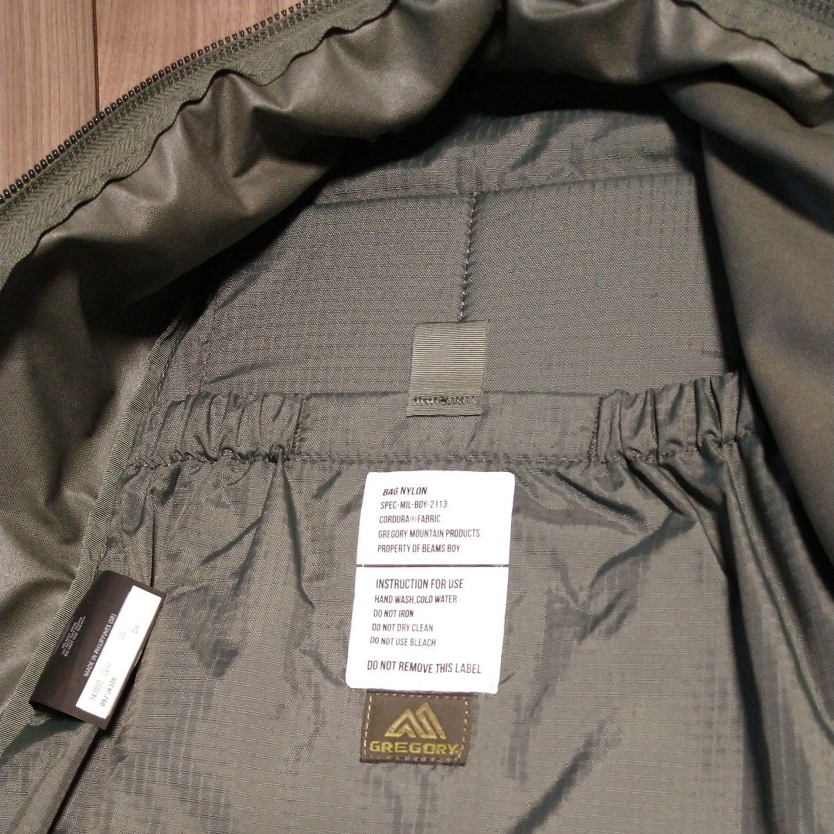 GREGORY × BEAMS BOY　別注MILITARY DAY PACK　美品