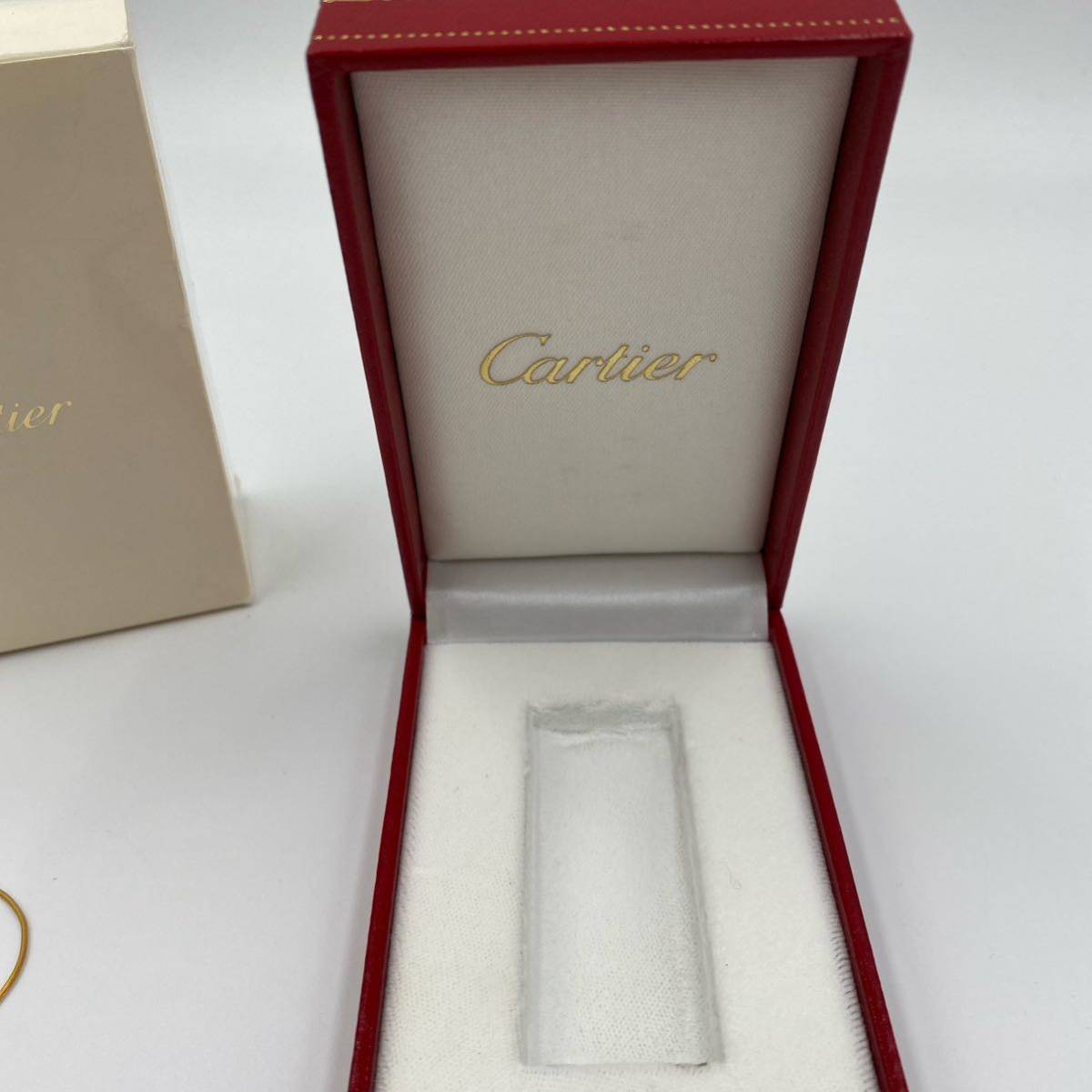 超希少 付属品完備 Cartier カルティエ サントス ガスライター 喫煙具 シルバー ゴールド 動作未確認 箱付き スイス 着火 CA120053 メタル_画像6