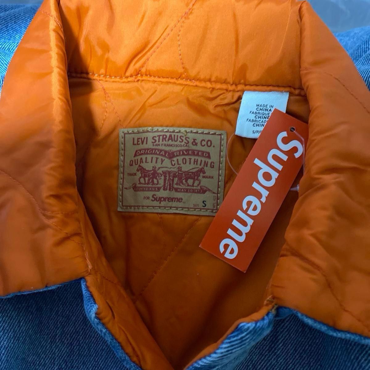 Supreme×Levi's シュプリーム リーバイス デニムオーバーオール Supreme×Levi's シュプリーム リーバイス デニムオーバーオール