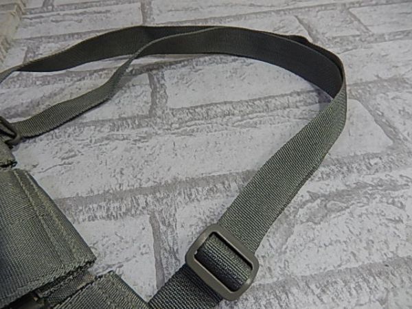 S49 新品！◆MOLLE POUCH 6 MAGAZINES BANDOLEER M16A2 バンダリアポーチ◆米軍◆サバゲー！ユーティリティポーチ！_画像9