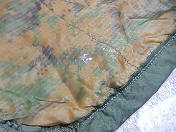 S55 訳あり特価！新型ジッパー付き！◆LINER, WETWEATHER PONCHOポンチョライナー ◆米軍◆アウトドア！キャンプ！サバゲー！_画像6