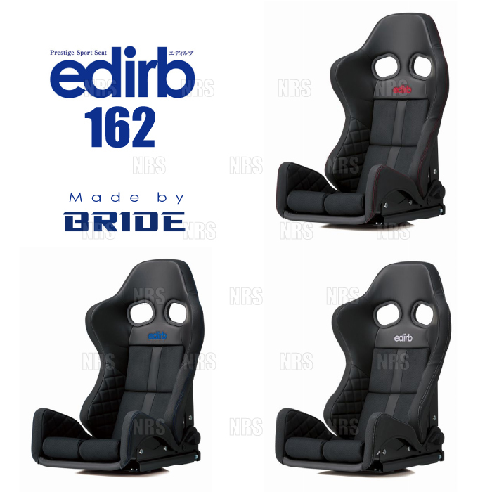 BRIDE bride edirb 162 Eddie rub162 black ( red stitch ) carbon made shell (G62PBC