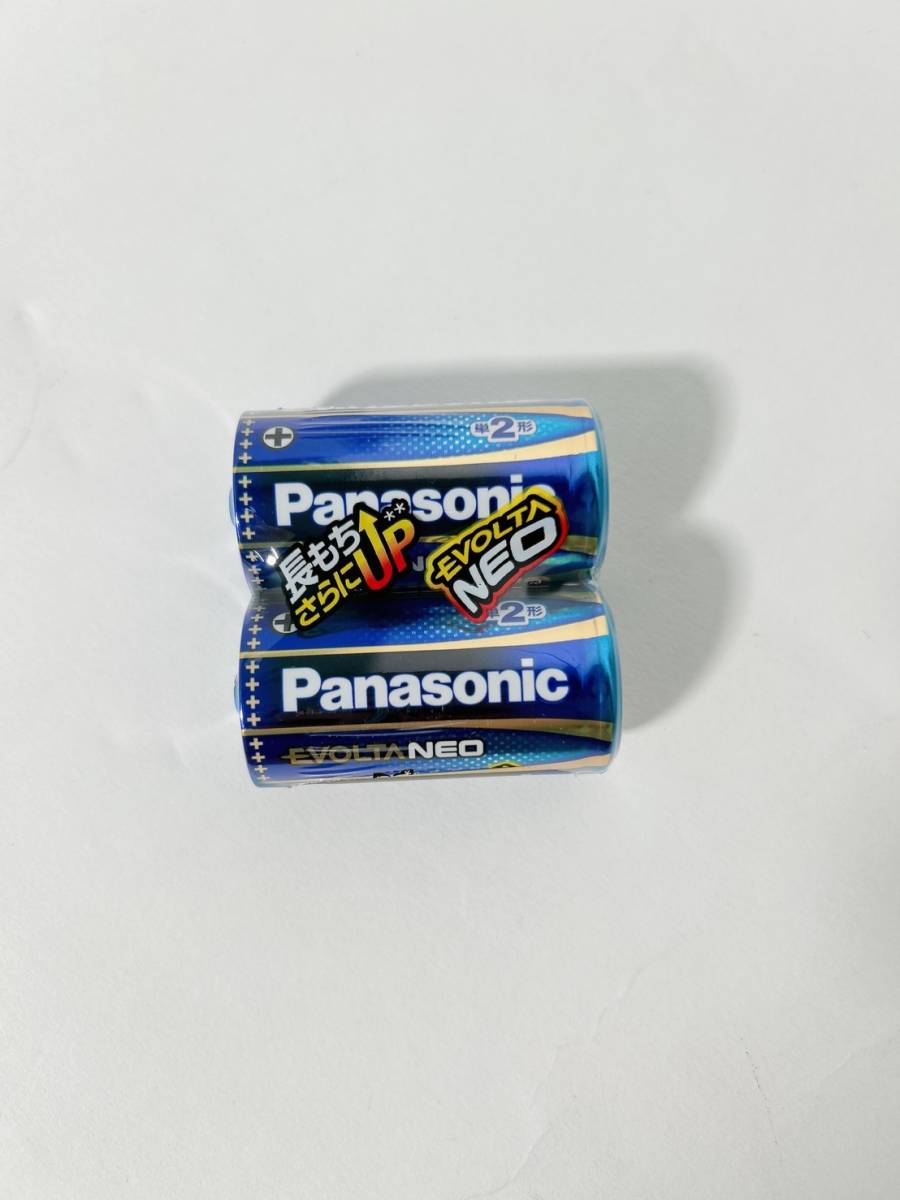 [ new goods unused free shipping ] total 2 ps single 2 shape alkaline battery evo rutaNEO EVOLTA NEO 2 ps pack ×1 LR14NJ/2SE Panasonic 1.5 7V c