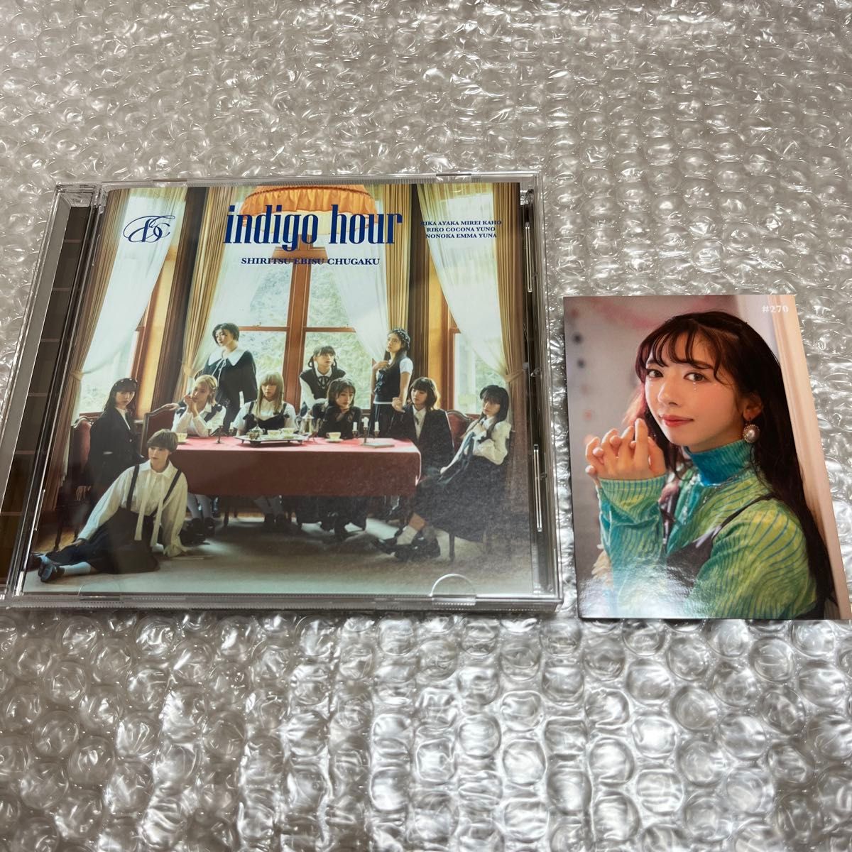 私立恵比寿中学/indigo hour （通常盤） [CD] トレカ 真山りか