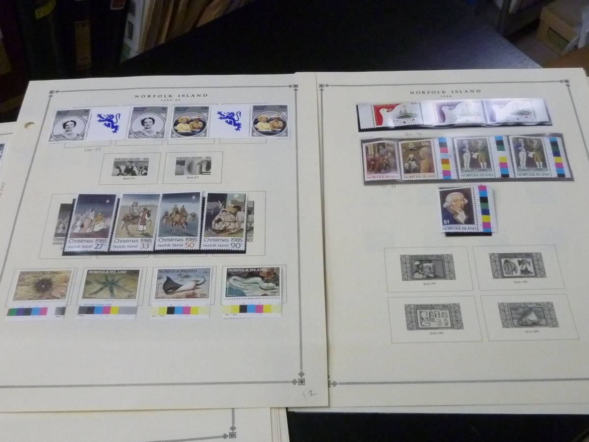 24　A　№A52　フォークランド諸島切手　1947-1989年　SC#1-465の内　各種　計120種+　未使用OH　【SC評価 $140】　※説明欄必読_画像9
