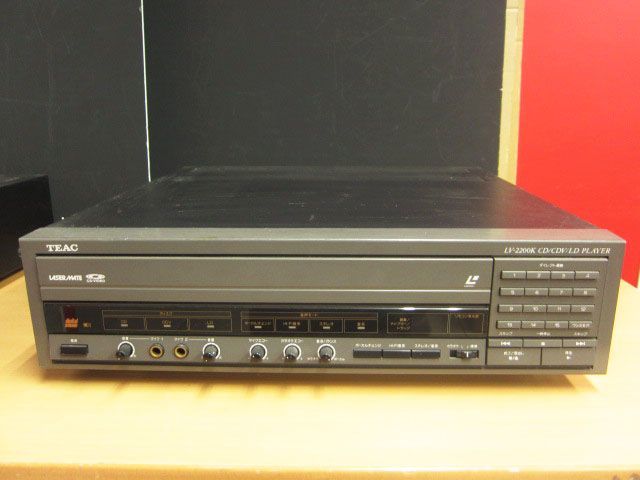 【現状品】CD/CDV/LDプレーヤー レーザーディスク 3台 まとめ売り PIONEER TEAC 日立_画像4