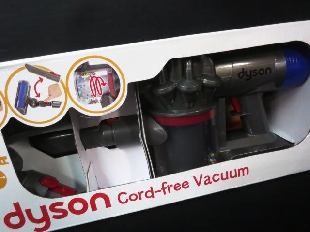 未開封 CASDON dyson ダイソン コードレスクリーナー おもちゃ 掃除機 【e】の画像2