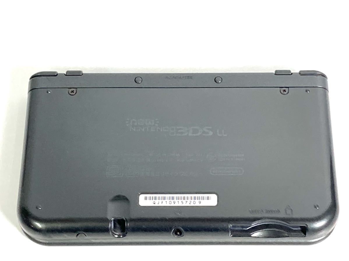 【中古品】Nintendo ニンテンドー 3DS LL 本体 ブラック ACアダプター SDカード セット 任天堂_画像4