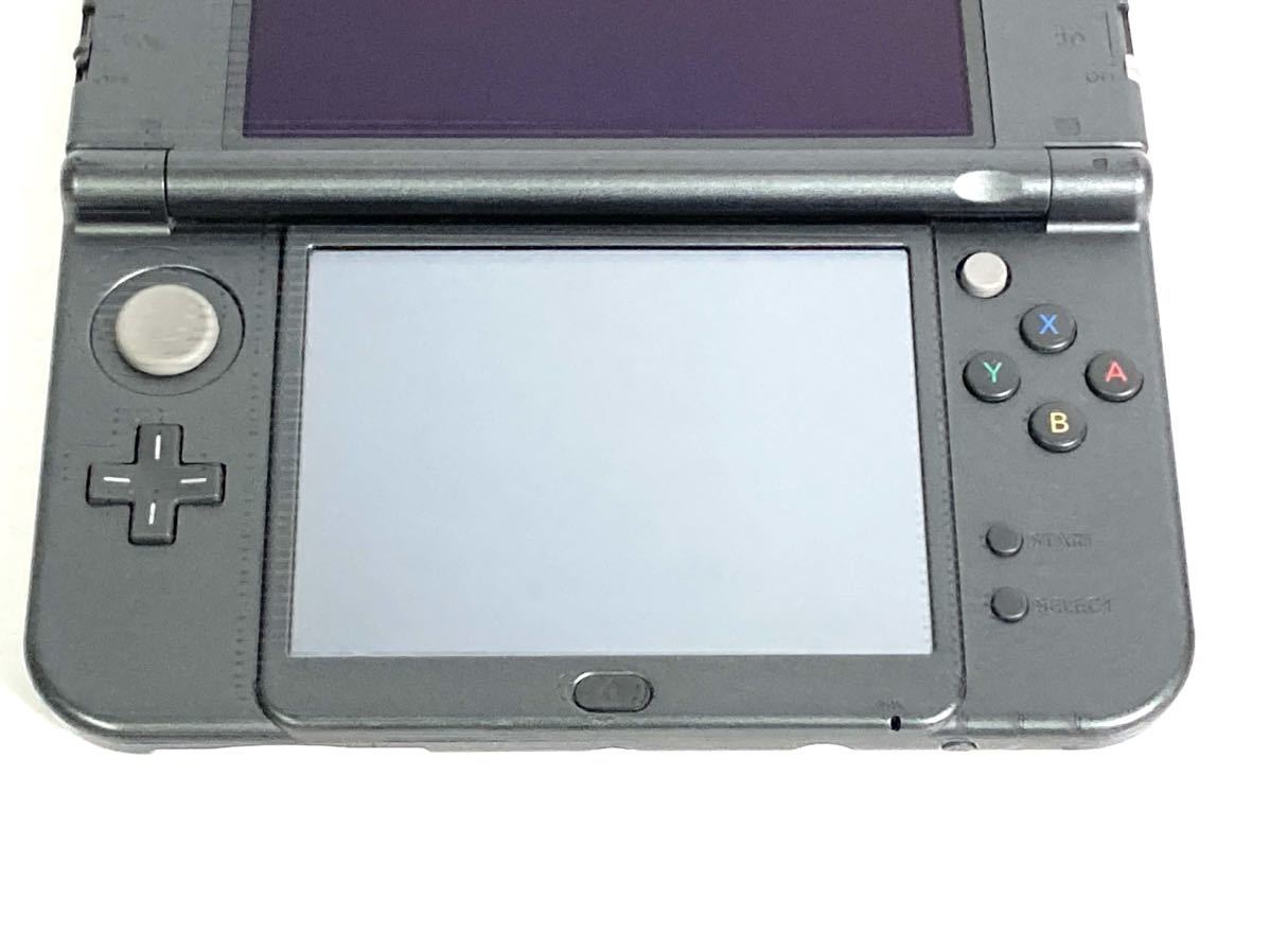 【中古品】Nintendo ニンテンドー 3DS LL 本体 ブラック ACアダプター SDカード セット 任天堂_画像3