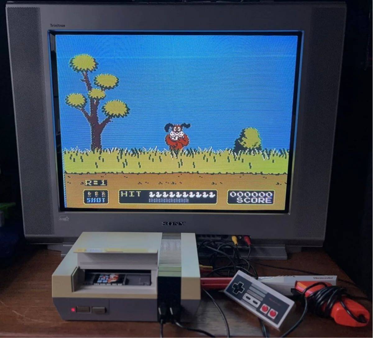 任天堂 エンターテイメントシステム NES 海外版 ファミコン本体 ソフト 動作確認済み ゲーム機 スーパーマリオ ダックハント _画像10