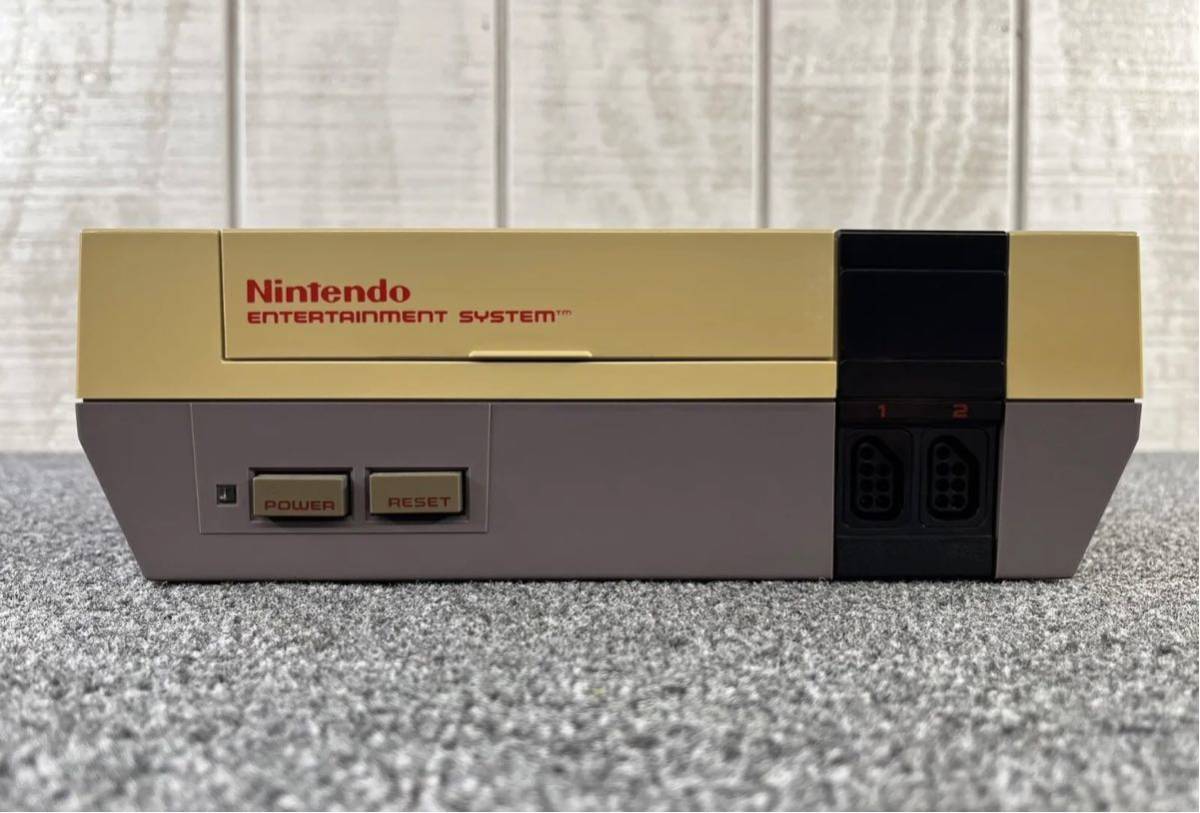 任天堂 エンターテイメントシステム NES 海外版 ファミコン本体 ソフト 動作確認済み ゲーム機 スーパーマリオ ダックハント _画像6