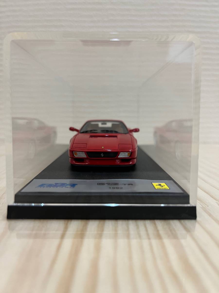 ★　BBR　★　正規品 ★　1/43 美品 FERRARI　フェラーリ　512TR 512 TR イタリア製　高級ハンドメイド　モデルカー_画像3