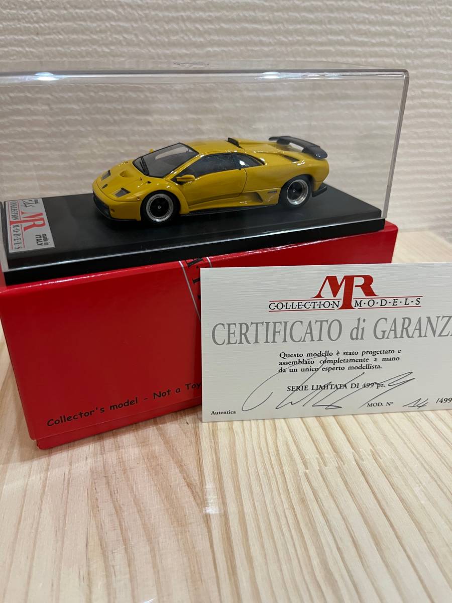 ★ MR COLLECTION ★ 正規品 ★ 1/43 美品 MR コレクション ランボルギーニ ディアブロ GT Diablo GT 99 ディアブロGT 高級ハンドメイド