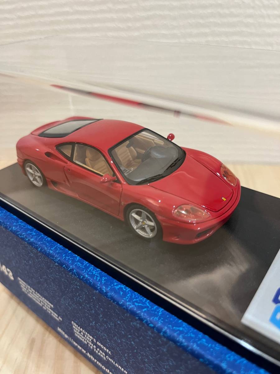 ★　BBR　★　正規品 ★　1/43 美品　FERRARI　フェラーリ　360　MODENA RED 360 赤　イタリア製　高級ハンドメイド_画像5