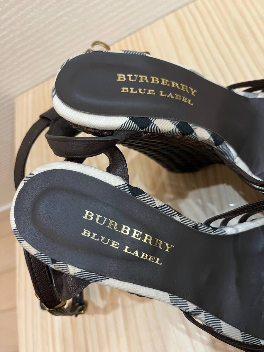 ★ BURBERRY ★ BLUE LABEL ★　バーバリー　ブルーレーベル　正規品　サンダル　（ 4 )　 23 　23.5_画像4