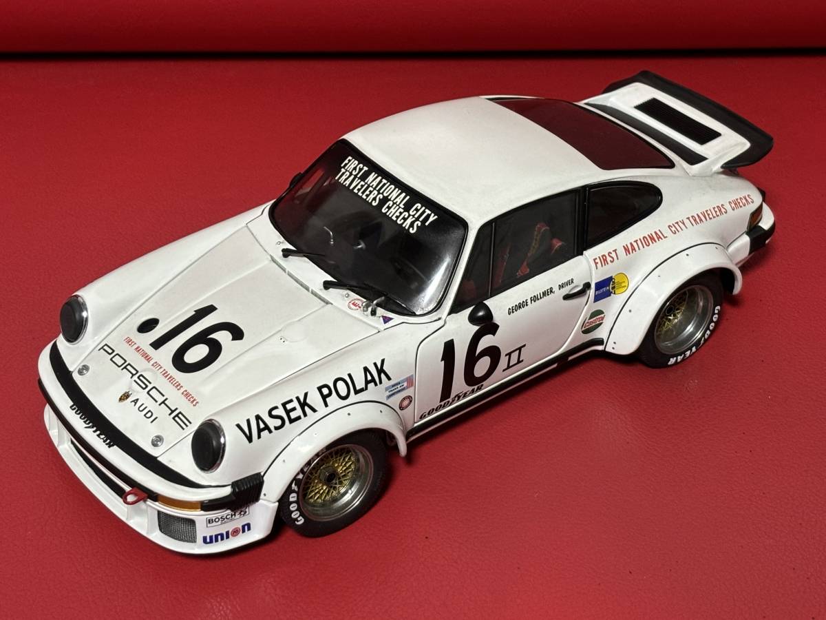  распроданный редкий * EXOTO Exoto ( Kyosho ) 1/18 Porsche 1976 Exoto Porsche 934 RSR #16 Vasek Polak