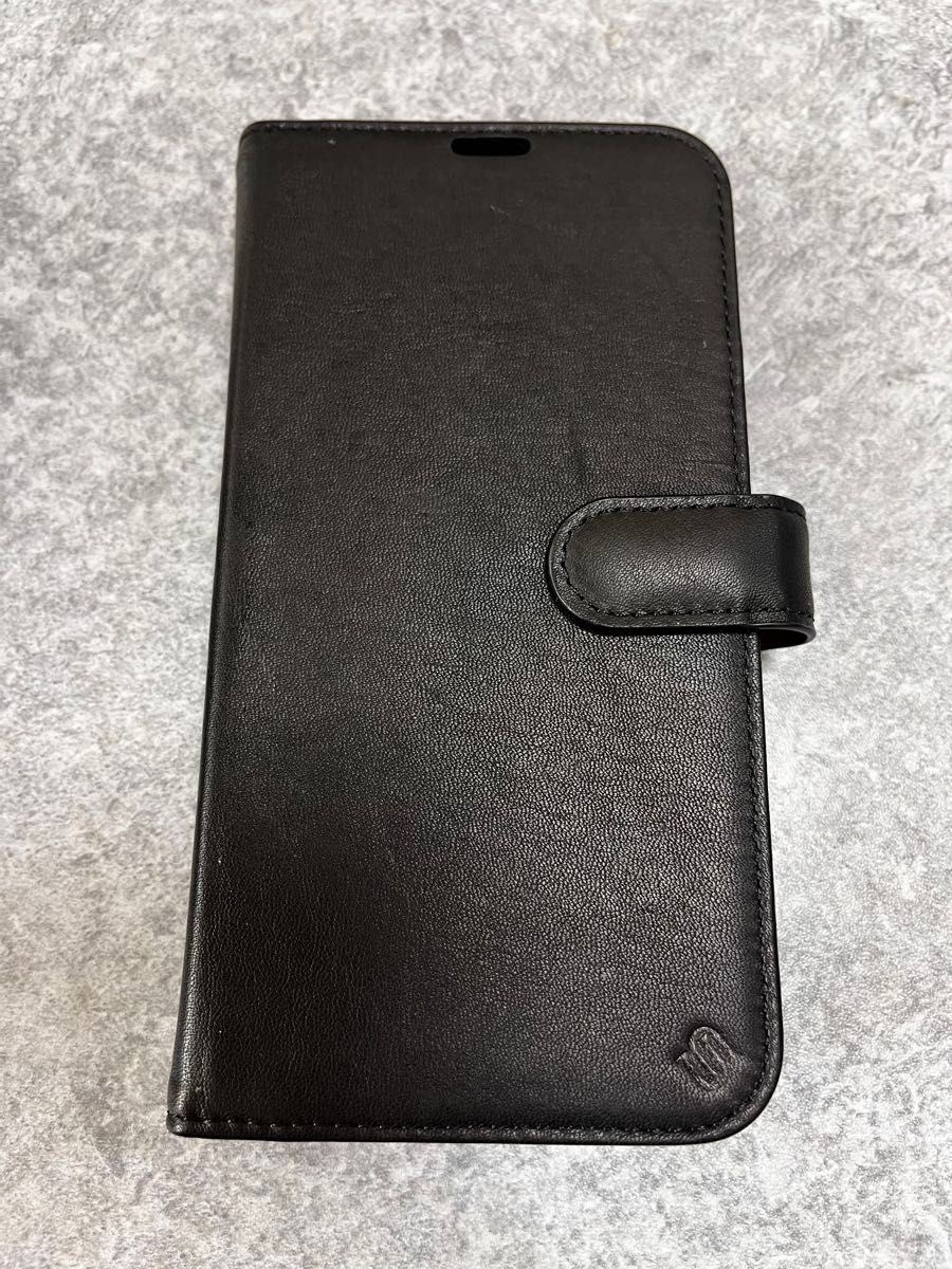 iPhone14Plus UUNIQUE LONDON GENUINE LEATHER 手帳型　携帯ケース