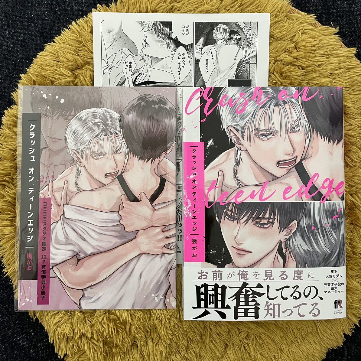 ☆2月新刊『 クラッシュ オン ティーンエッジ 【コミコミ有償特典小冊子付】』幾がお / 有償特典小冊子＆店舗共通特典ペーパー付 ☆ 