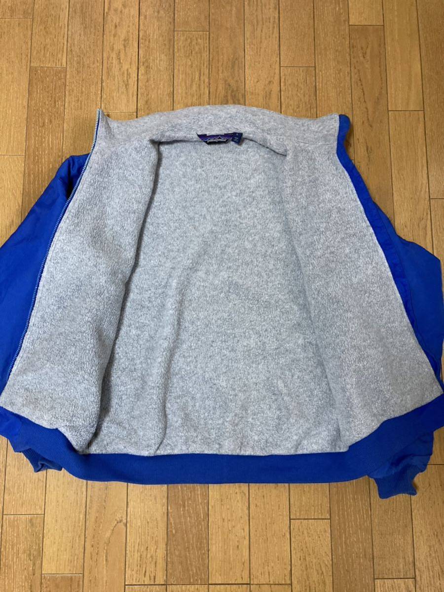 USA製 パタゴニア シェルドシンチラジャケット L ブルー グレー パープル patagonia ナイロンジャケット 80s 90s ビンテージ_画像8