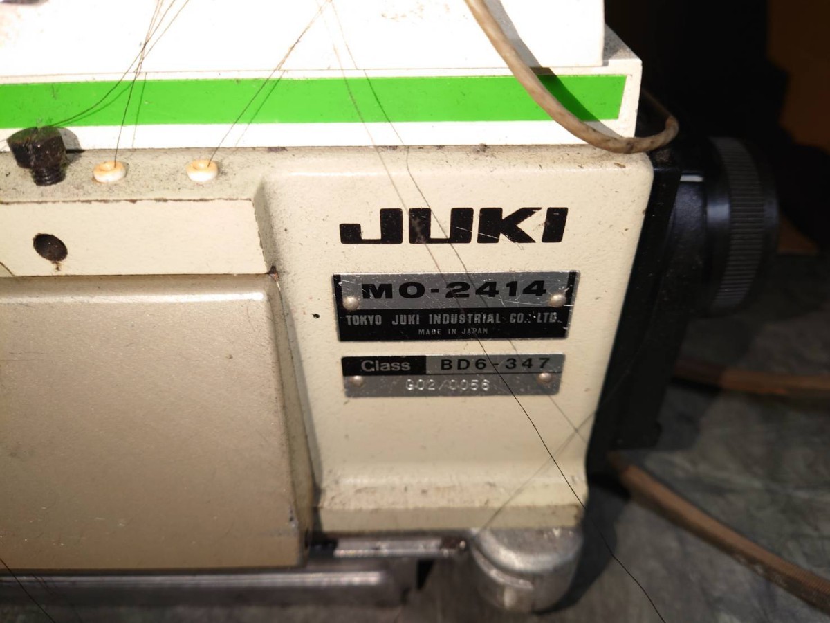 JUKI MO-2414 ロックミシン オーバーロック 工業用ミシン 頭部のみ ジューキ_画像4