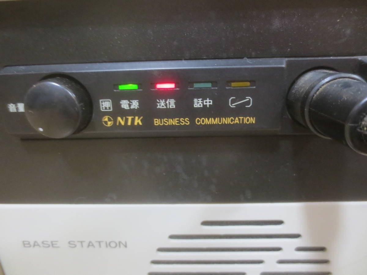 *** transceiver for case basis ground department power supply Niigata communication NT-PS type BASE STATION transceiver for operation Mike COMC-001