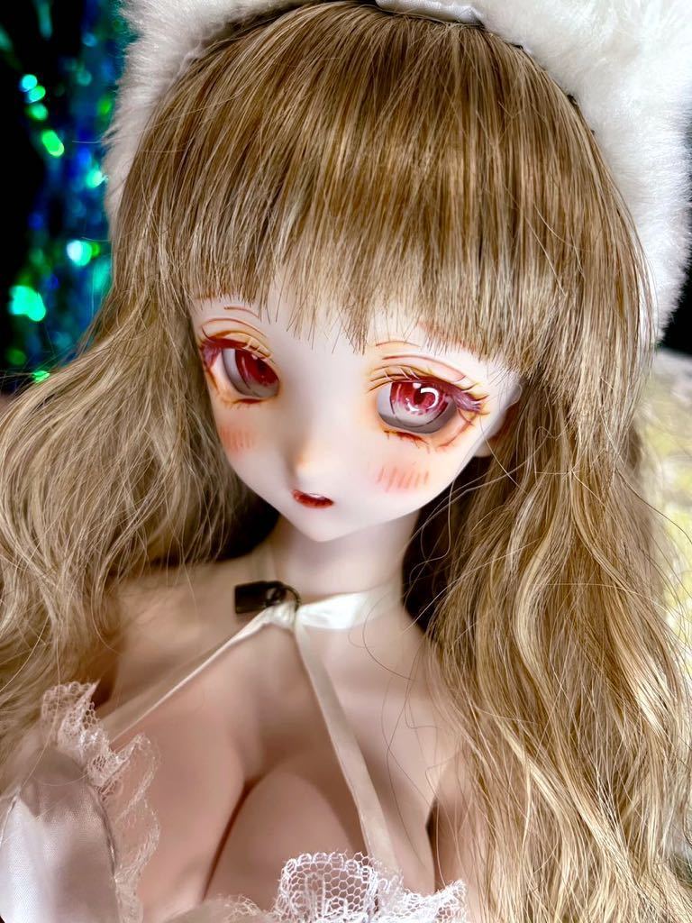 【Gretel】カスタムヘッド DDH-10 セミホワイト肌 レジン盛り難あり　ドルフィードリーム _画像3