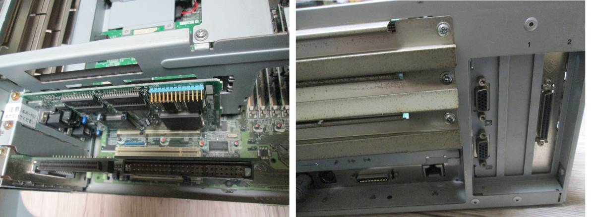 PC-9821Xa　Pentium200MHZ　CFカード４GB＋HDD+CDROM＋FP　Disk＋SCSIボード付　簡易動作確認品　キーボード付属　ジャンク扱い_画像2