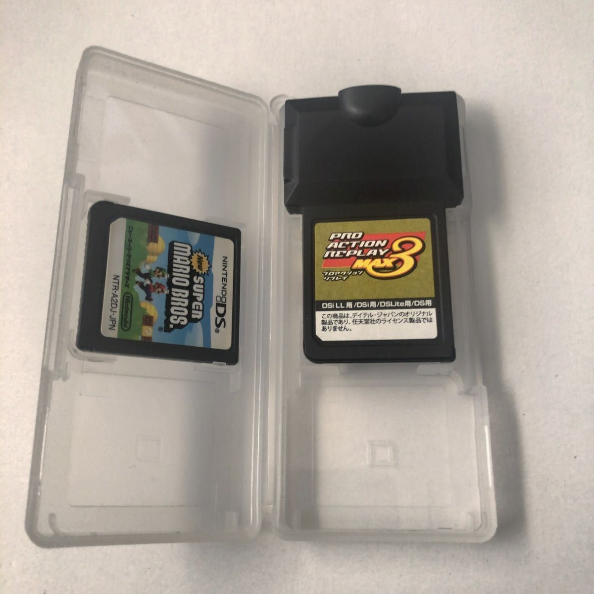 プロアクションリプレイMAX3 DS用 起動用ソフト ケース 付属 プロアクションリプレイMAX3 DS用 起動用ソフト ケース 付属